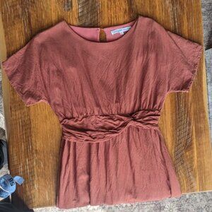 The Mainstreet Exchange Rust Orange Dress S